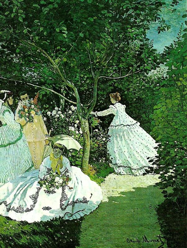 Claude Lorrain women in a garden France oil painting art